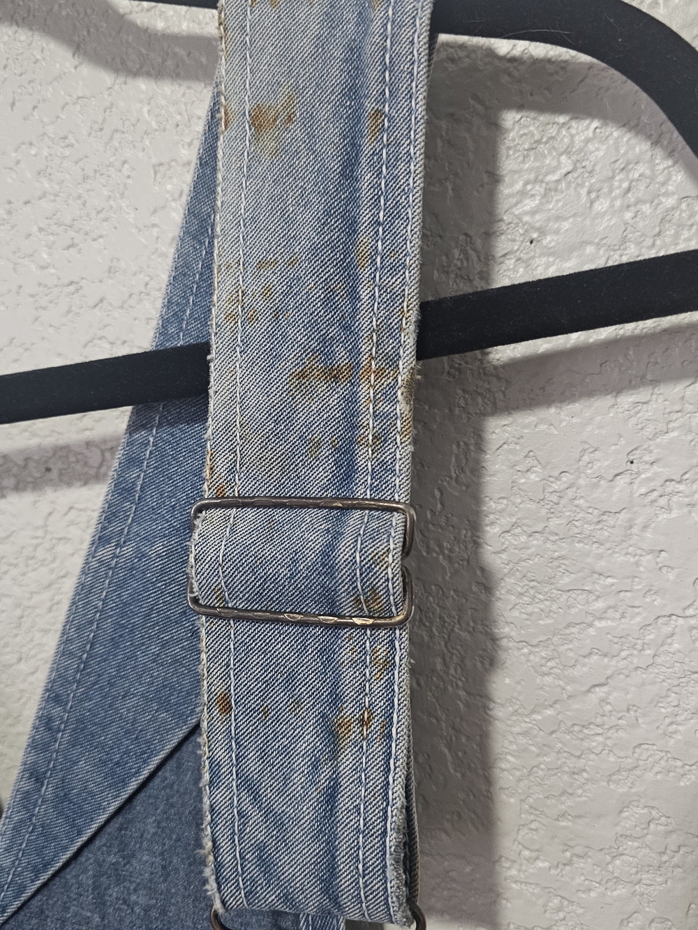 Light Wash Denim Overalls for Women - Relaxed Fit - Picture 7 of 8